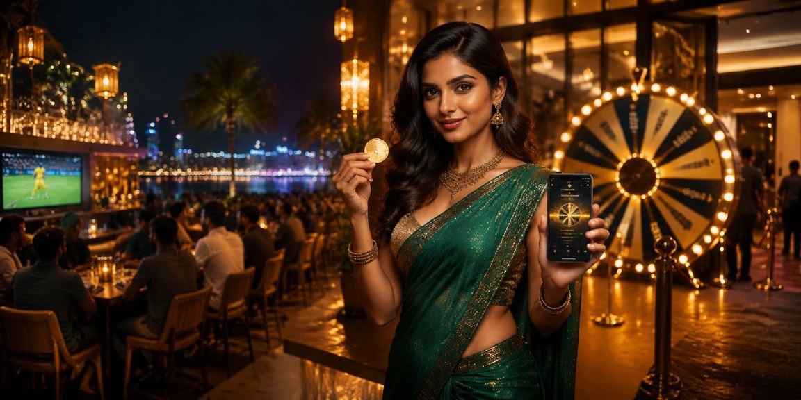 Cricket betting in Goa with traditional attire and mobile payment